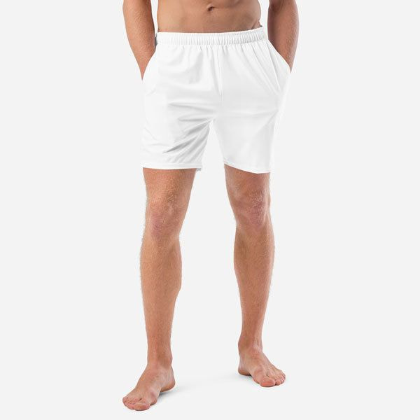 All-Over Print Recycled Swim Trunks