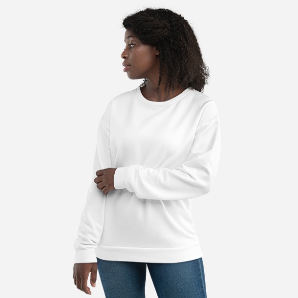 All-Over Print Recycled Unisex Sweatshirt