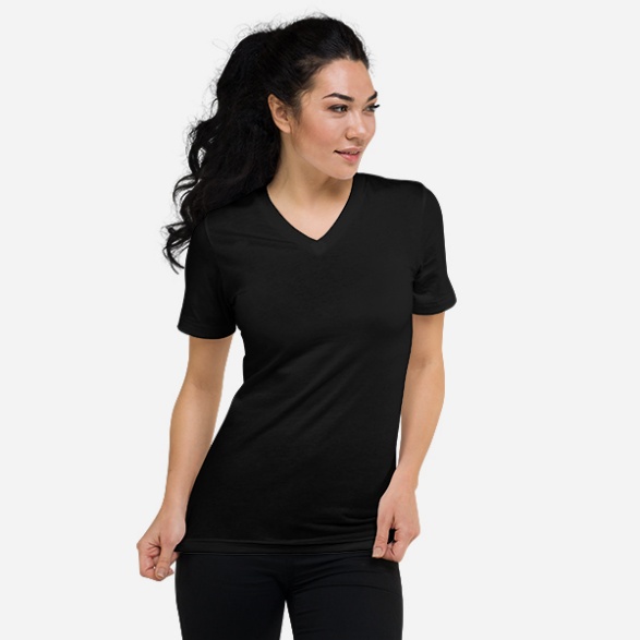 Unisex V-Neck Tee | Bella + Canvas 3005
